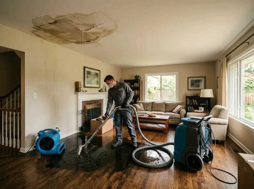 attic-pipe-burst-ceiling-drip-008 — frequently asked questions, Water Damage Restoration & Carpet Care in Plymouth, MN